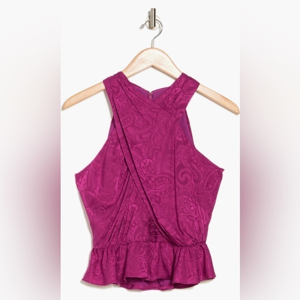 Veronica Beard Kailani Silk Blend Crop Top - Picture 4 of 13